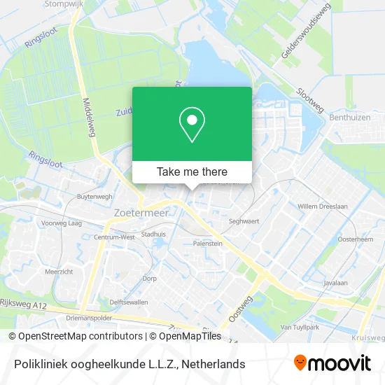 Polikliniek oogheelkunde L.L.Z. map