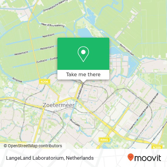 LangeLand Laboratorium map