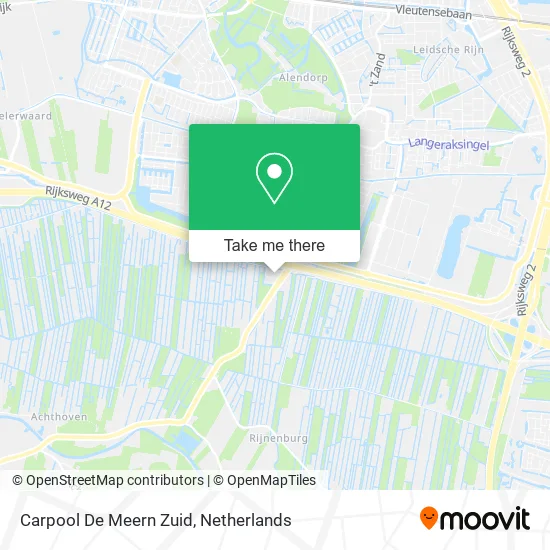 Carpool De Meern Zuid map