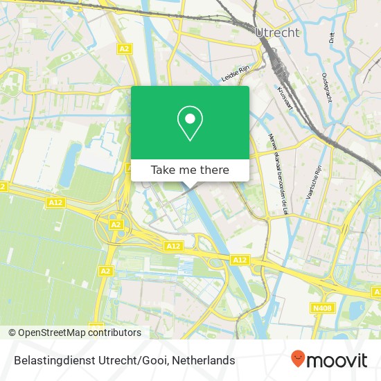 Belastingdienst Utrecht/Gooi Karte