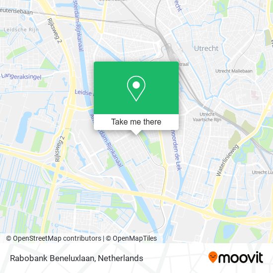 Rabobank Beneluxlaan map