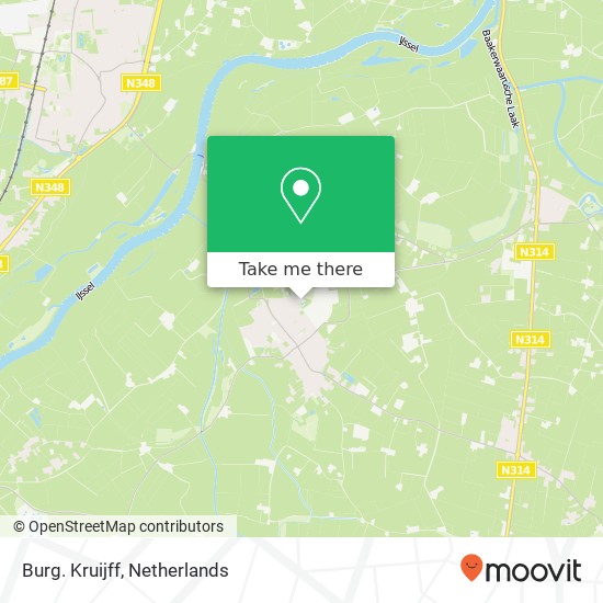 Burg. Kruijff map