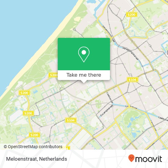 Meloenstraat map