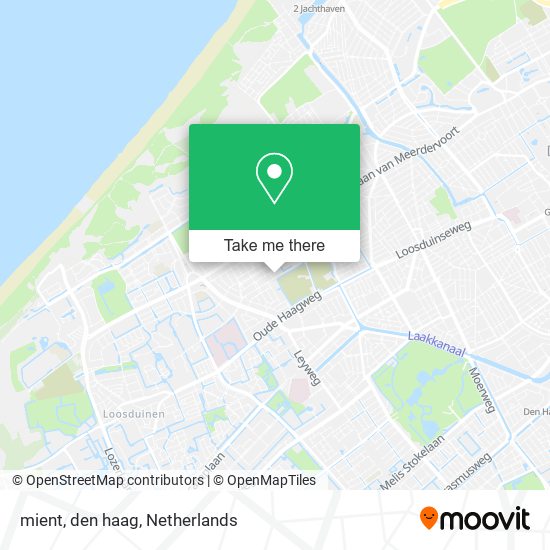 mient, den haag map