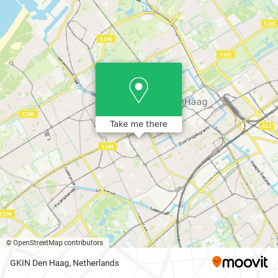 GKIN Den Haag Karte