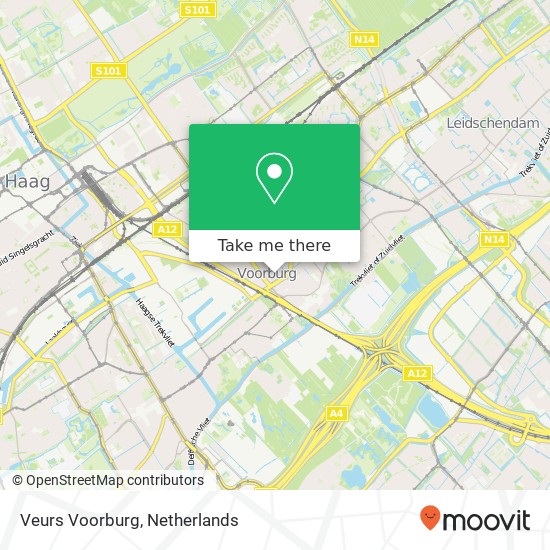 Veurs Voorburg map