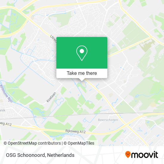 OSG Schoonoord map
