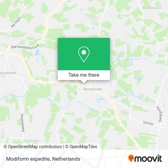 Modiform expedite map