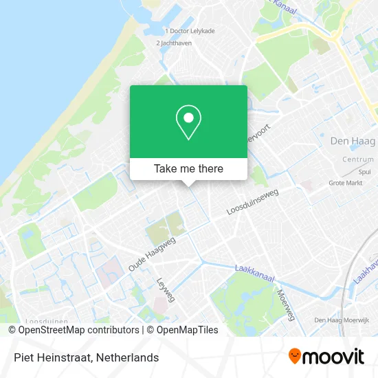 Piet Heinstraat map
