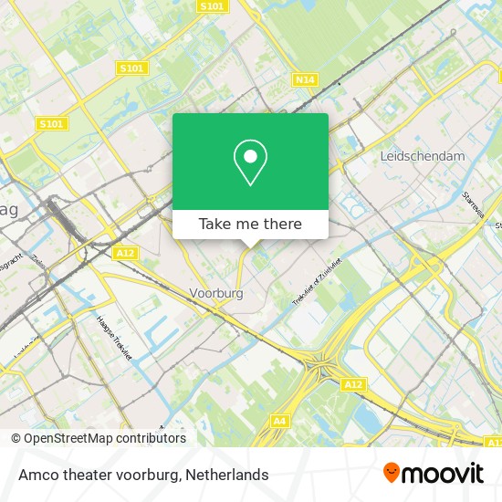 Amco theater voorburg map