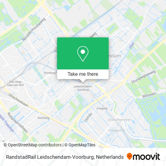 RandstadRail Leidschendam-Voorburg map