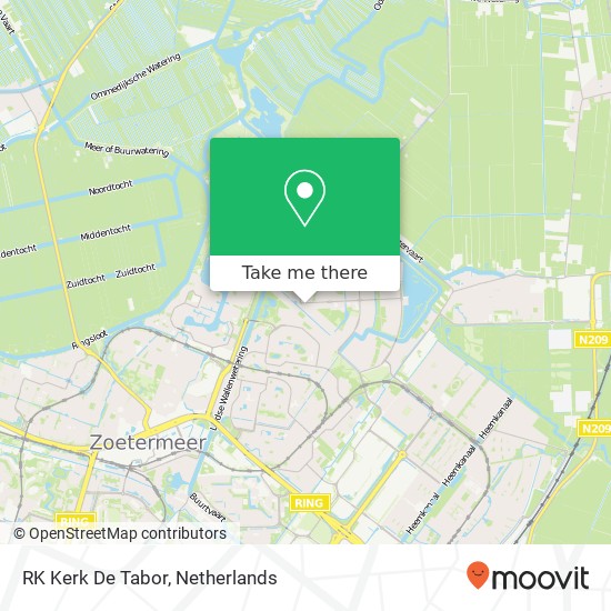 RK Kerk De Tabor map