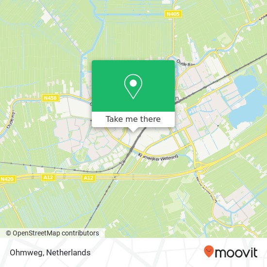 Ohmweg map