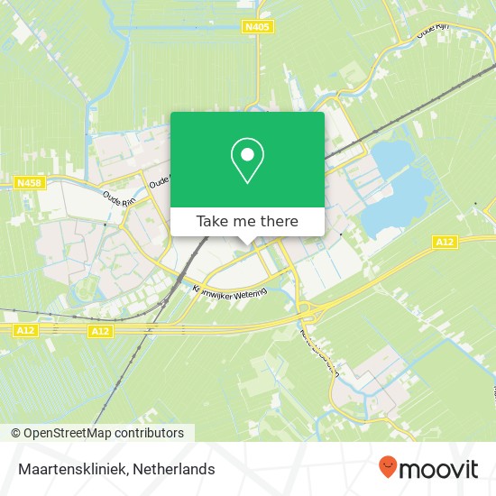 Maartenskliniek map