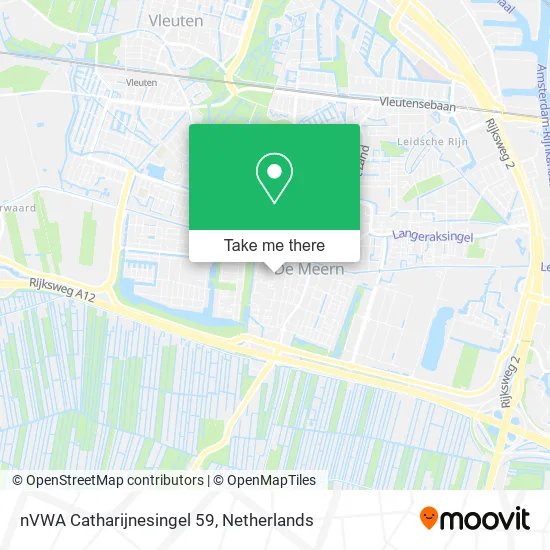 nVWA Catharijnesingel 59 Karte