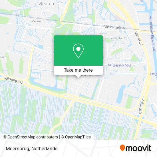 Meernbrug map