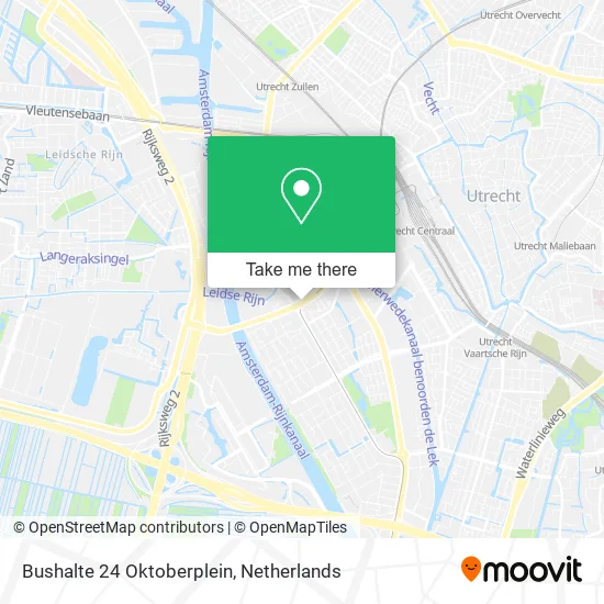 Bushalte 24 Oktoberplein map