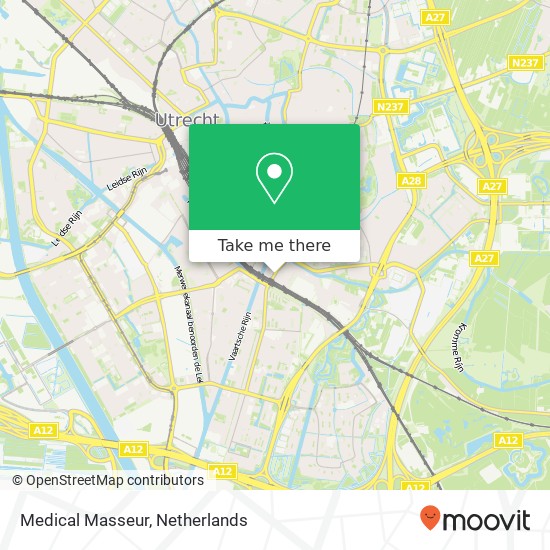 Medical Masseur map