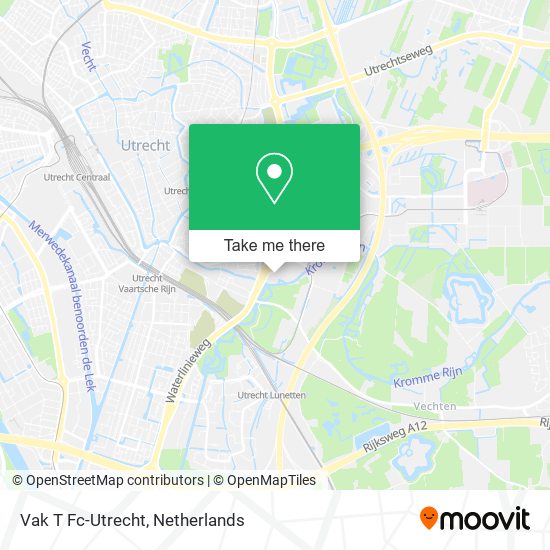 Vak T Fc-Utrecht map