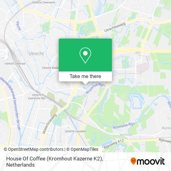 House Of Coffee (Kromhout Kazerne K2) map