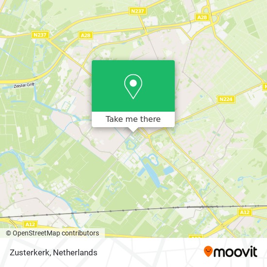 Zusterkerk Karte