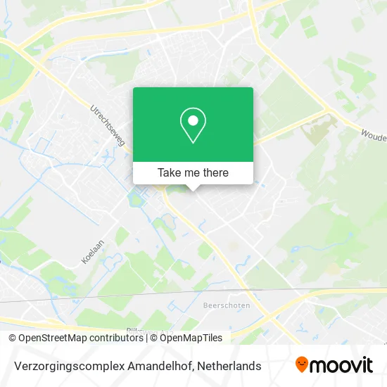 Verzorgingscomplex Amandelhof map