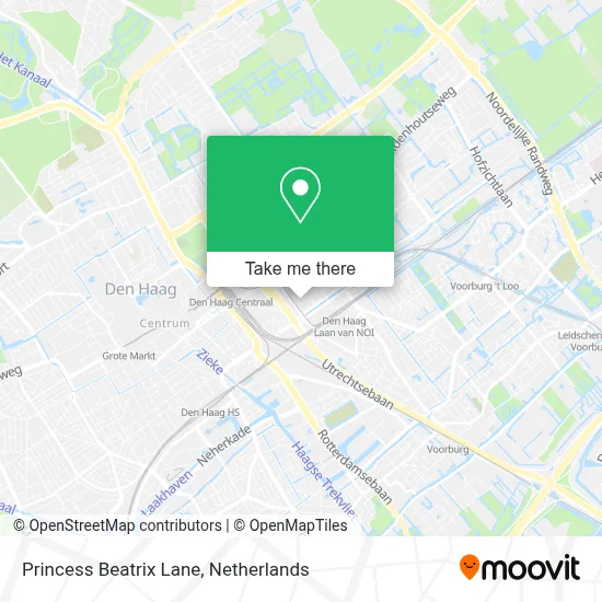 Prinses Beatrixlaan map