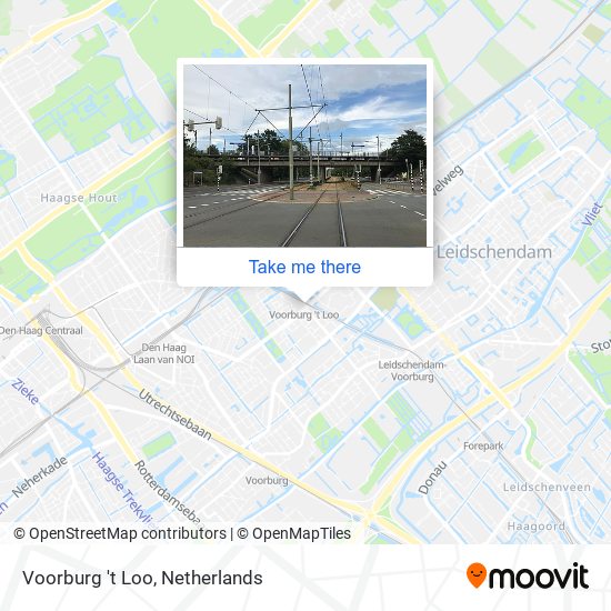 Voorburg 't Loo Karte