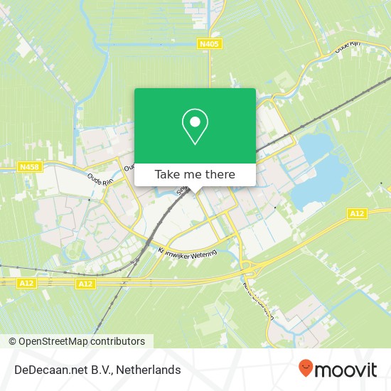 DeDecaan.net B.V. map