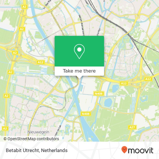 Betabit Utrecht map