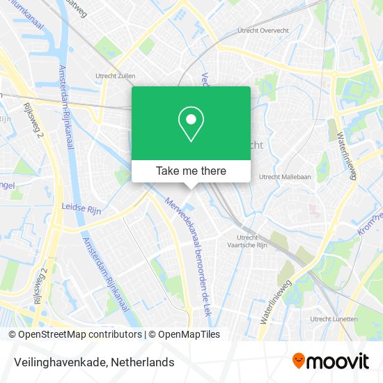 Veilinghavenkade map