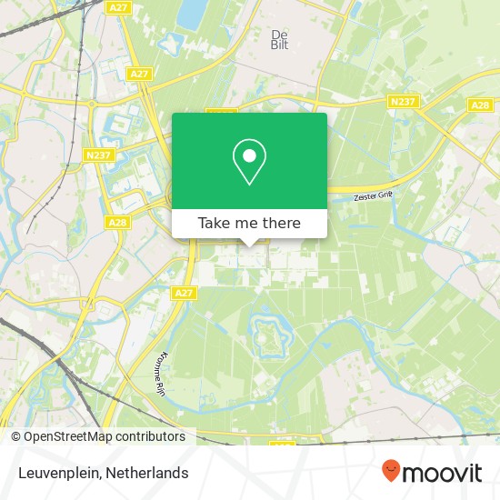 Leuvenplein map