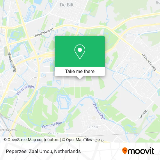 Peperzeel Zaal Umcu map