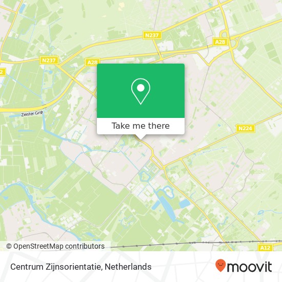 Centrum Zijnsorientatie map