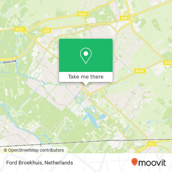 Ford Broekhuis map