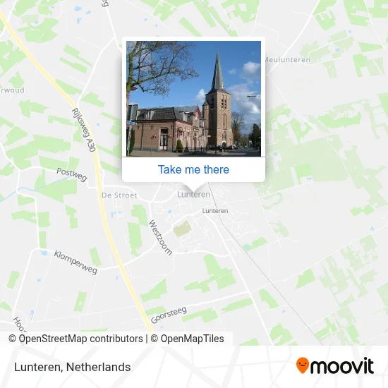 Lunteren map