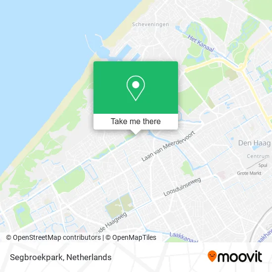 Segbroekpark map