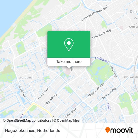 HagaZiekenhuis map