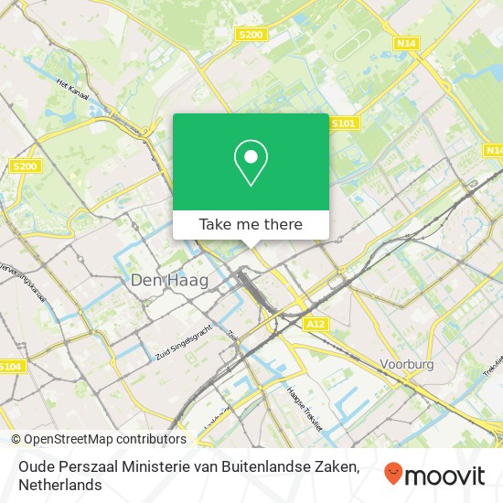 Oude Perszaal Ministerie van Buitenlandse Zaken map