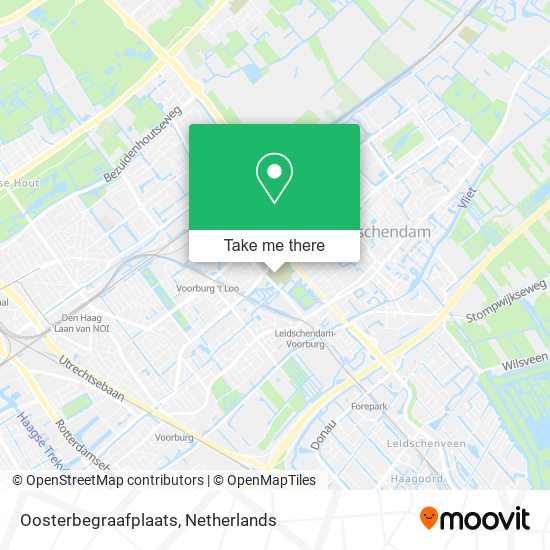 Oosterbegraafplaats map