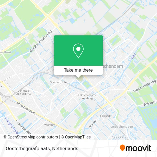 Oosterbegraafplaats map