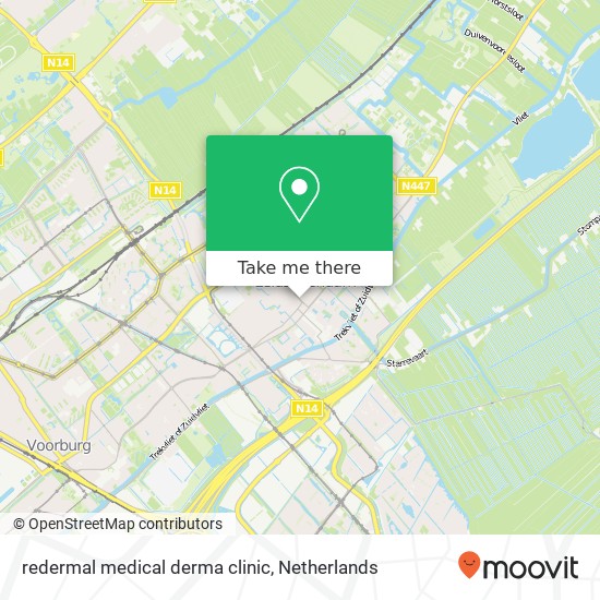 redermal medical derma clinic map