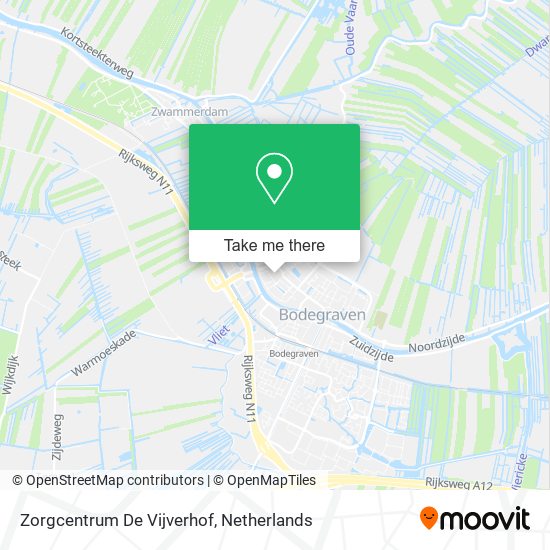 Zorgcentrum De Vijverhof map