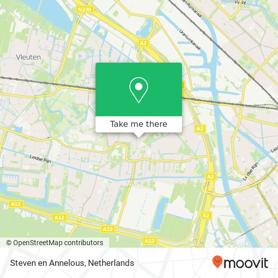 Steven en Annelous map