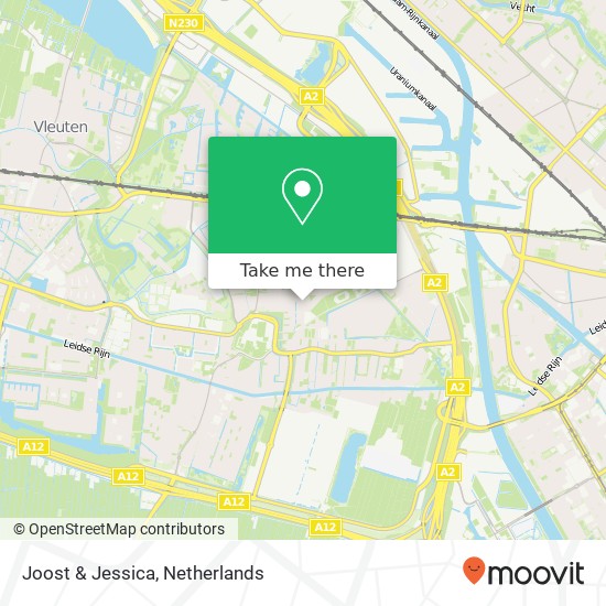 Joost & Jessica map