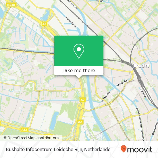 Bushalte Infocentrum Leidsche Rijn map