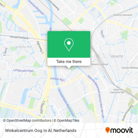 Winkelcentrum Oog In Al map