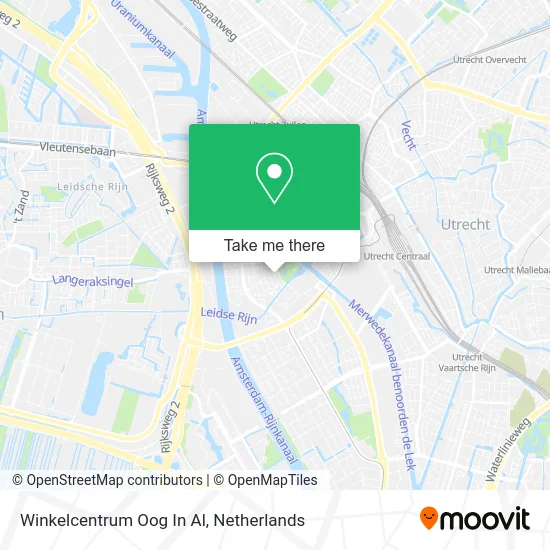 Winkelcentrum Oog In Al map