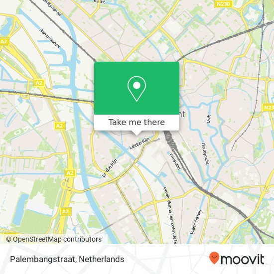 Palembangstraat map