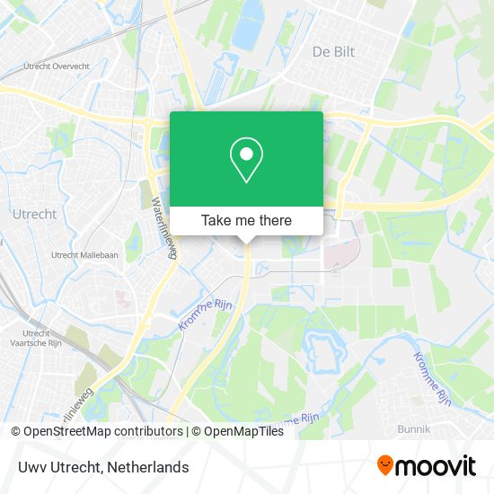 Uwv Utrecht map